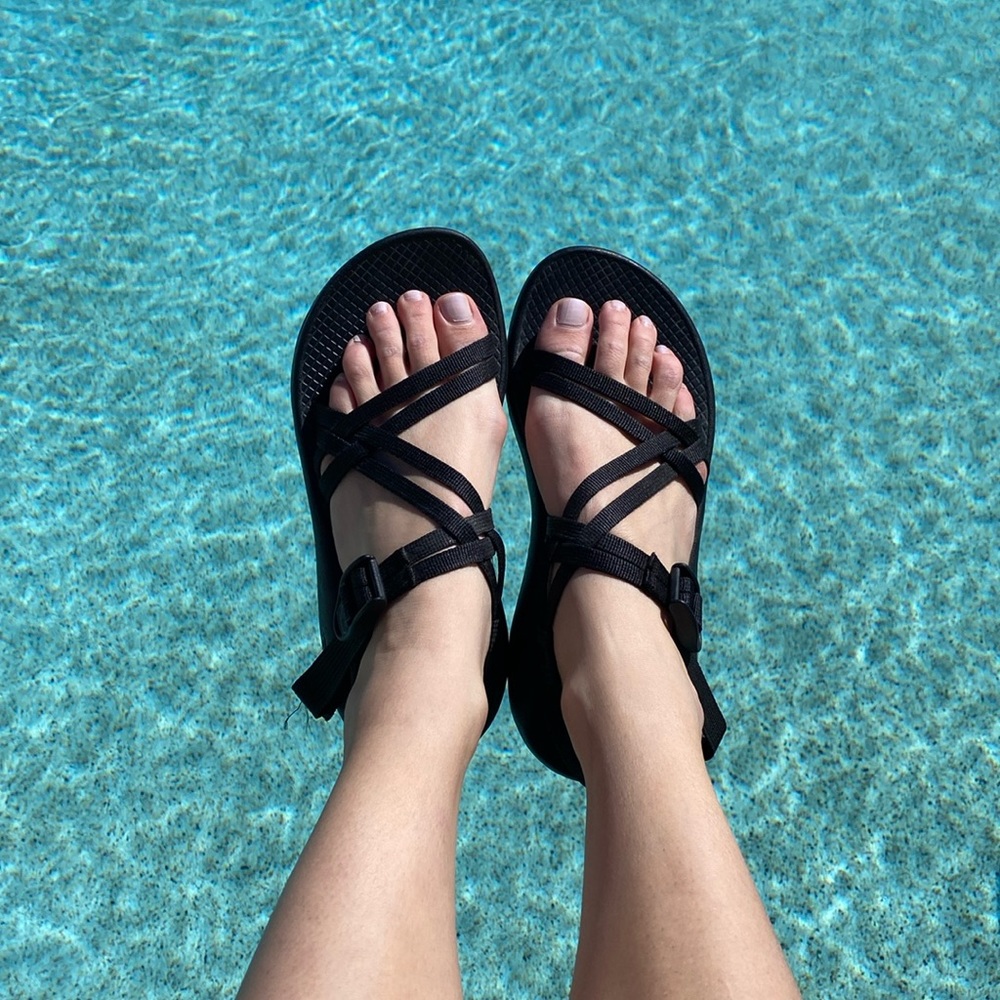 Chaco’s size 8. Black